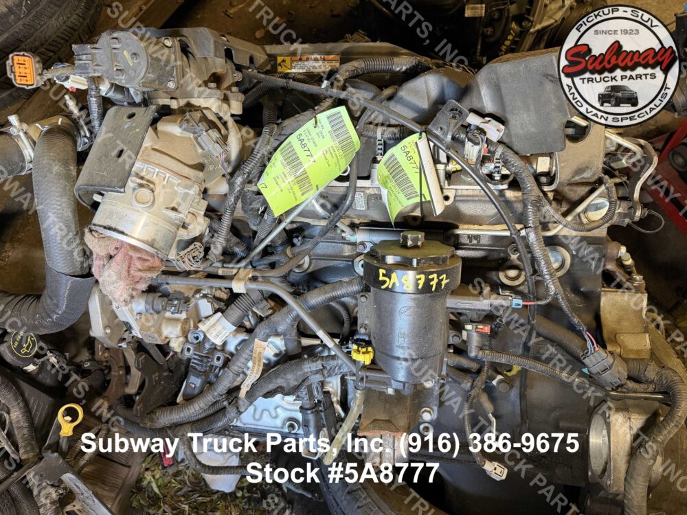 0000126124_2.jpg Used 2014 Dodge Ram 3500 6.7L Cummins Engine Assembly