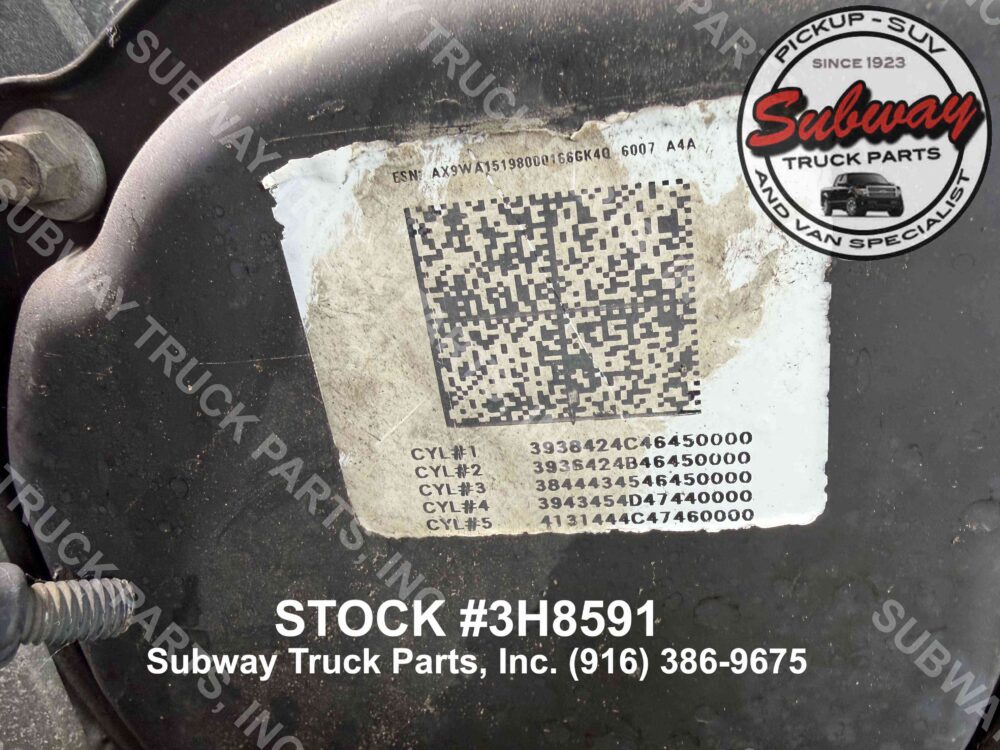 1 Used 2016 Ford Transit 250 3.2L Power Stroke Engine Assembly