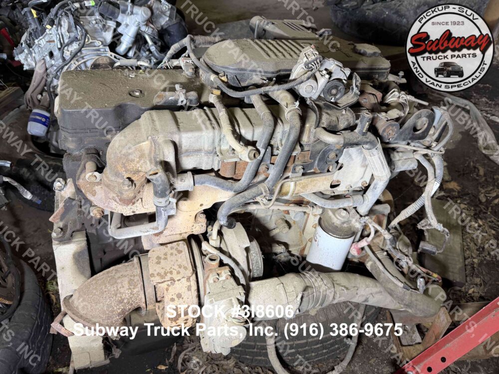 1 Used 2012 Dodge Ram 3500 6.7L Cummins Engine Assembly