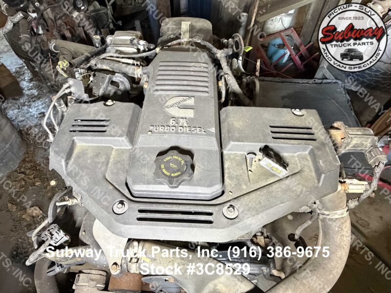 Used 2012 Dodge Ram 3500 6.7L Cummins Engine Assembly