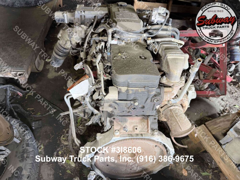 2 Used 2012 Dodge Ram 3500 6.7L Cummins Engine Assembly