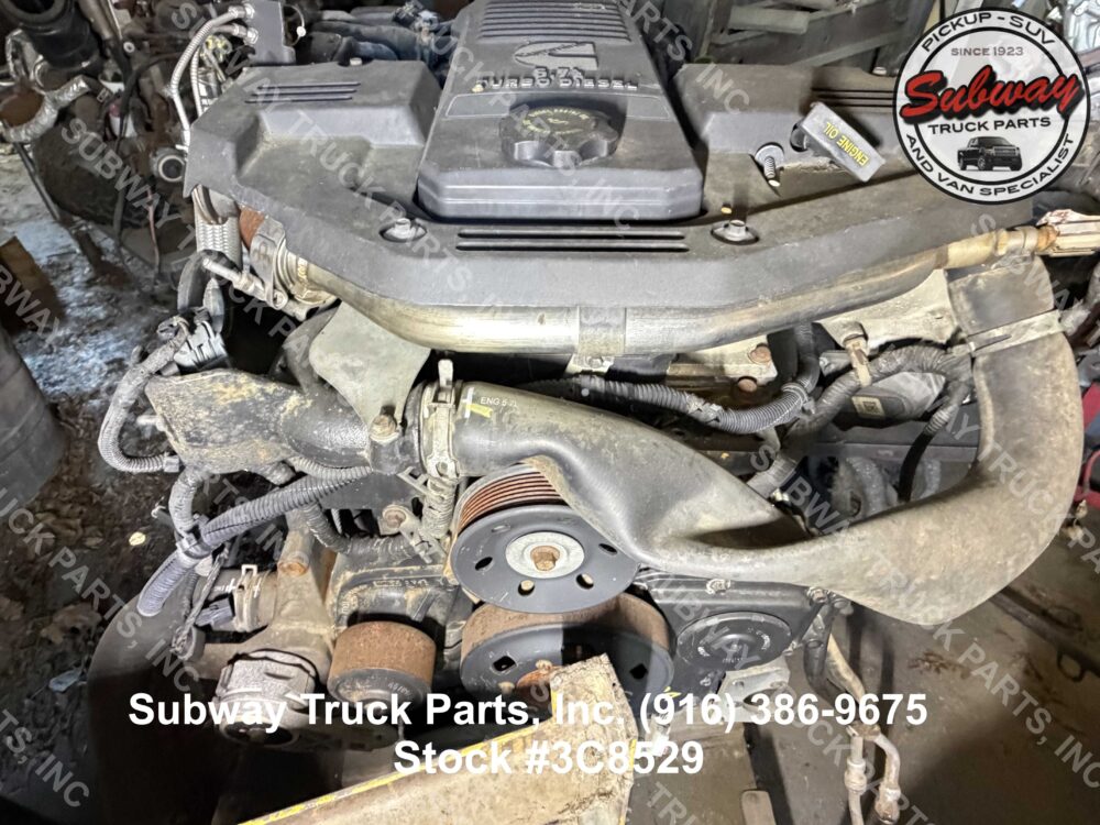 Used 2012 Dodge Ram 3500 6.7L Cummins Engine Assembly