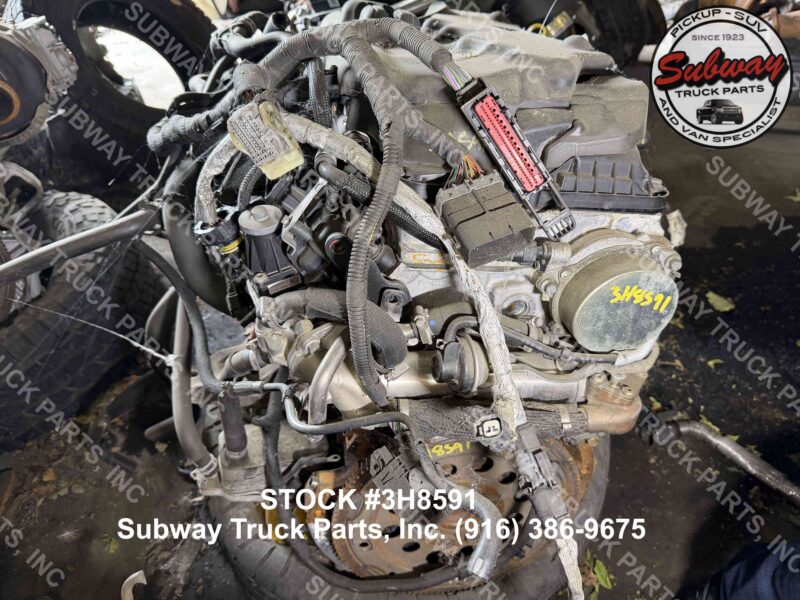 3 Used 2016 Ford Transit 250 3.2L Power Stroke Engine Assembly