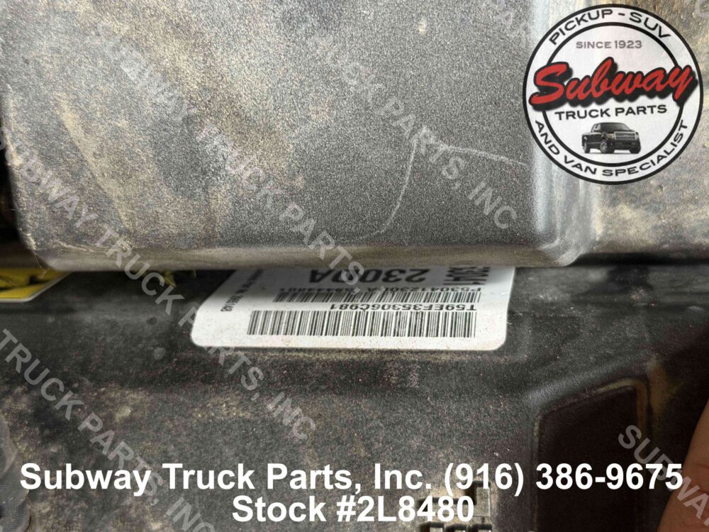 3H8589-1 Used 2020 Dodge Ram 2500 6.7L Cummins Engine Assembly