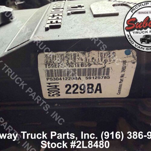 3H8589-3 Used 2020 Dodge Ram 2500 6.7L Cummins Engine Assembly