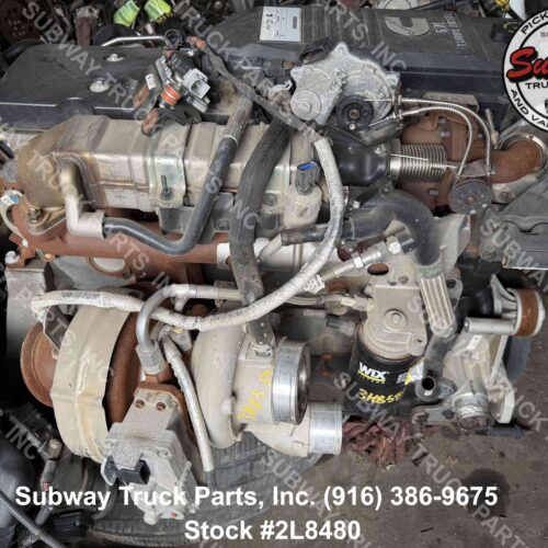 3H8589-6 Used 2020 Dodge Ram 2500 6.7L Cummins Engine Assembly