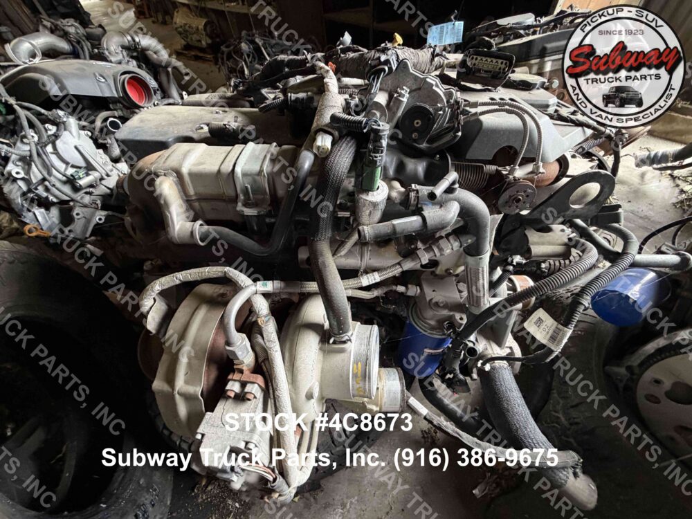 Used 2022 Dodge Ram 3500 6.7L Cummins Engine Assembly