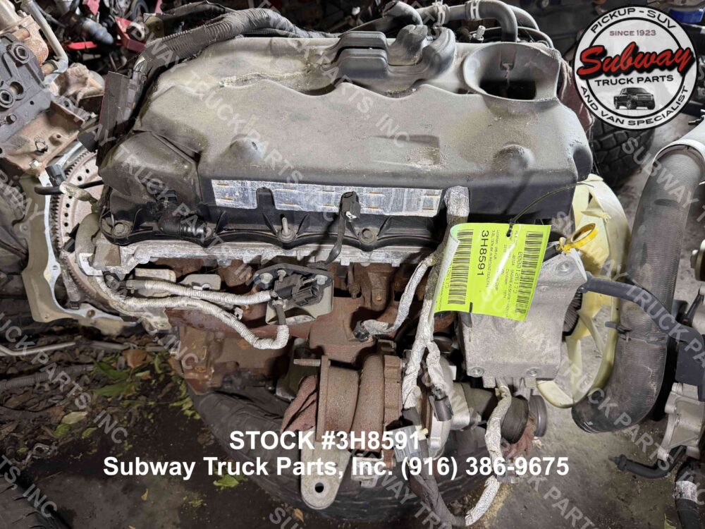 4 Used 2016 Ford Transit 250 3.2L Power Stroke Engine Assembly
