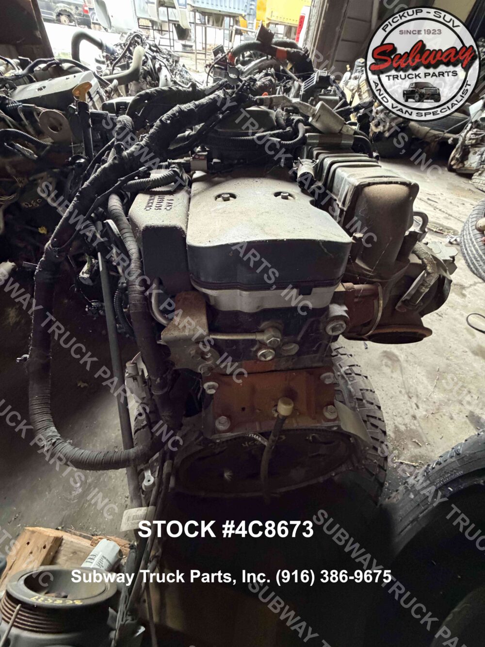 Used 2022 Dodge Ram 3500 6.7L Cummins Engine Assembly