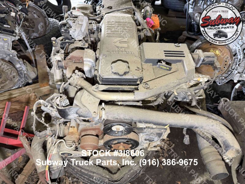 Used 2012 Dodge Ram 3500 6.7L Cummins Engine Assembly