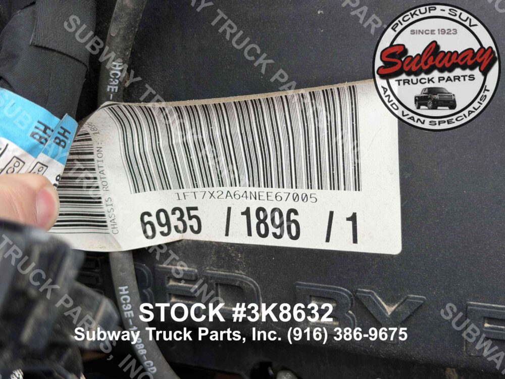 6 Used 2022 Ford F-250 Super Duty Engine Assembly