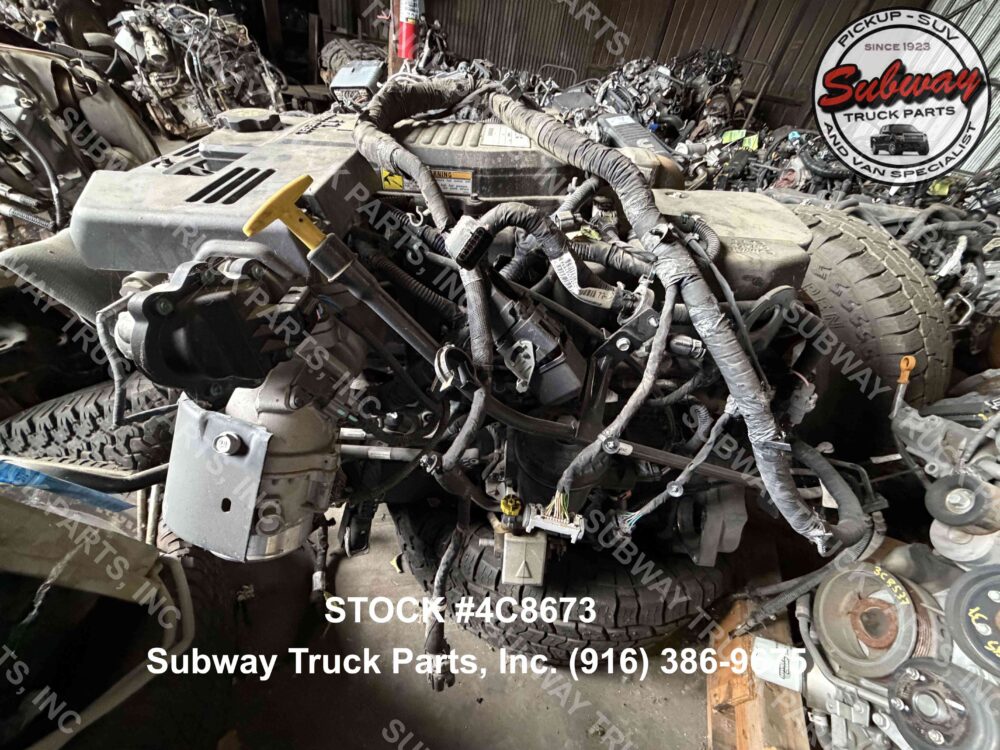Used 2022 Dodge Ram 3500 6.7L Cummins Engine Assembly
