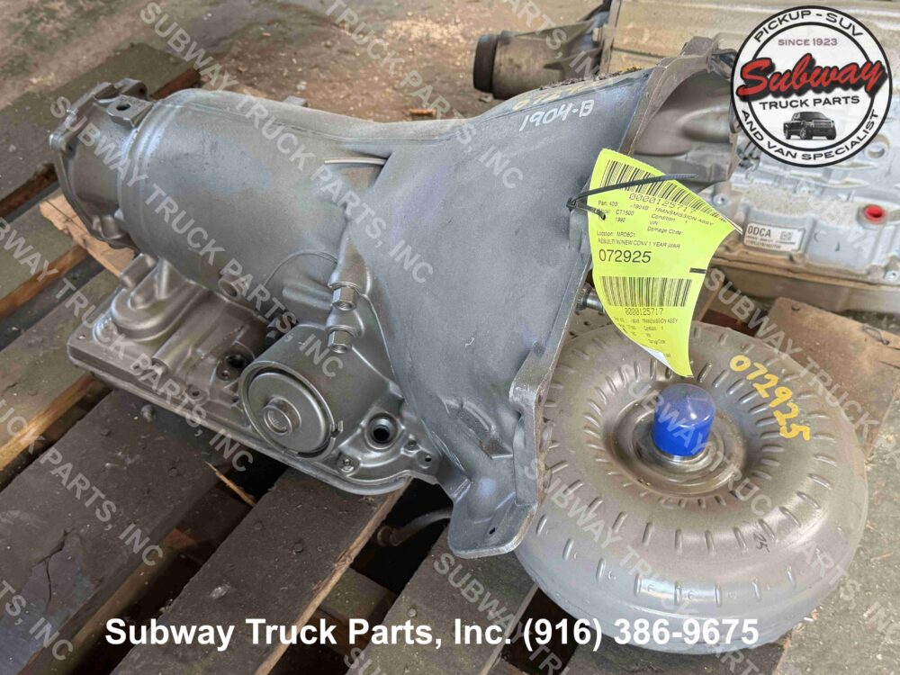 Used 1992 Chevrolet C/K 1500 Transmission Assembly