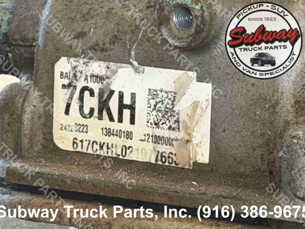 Used 2018 Chevrolet Silverado 2500 Allison 1000 Transmission Assembly