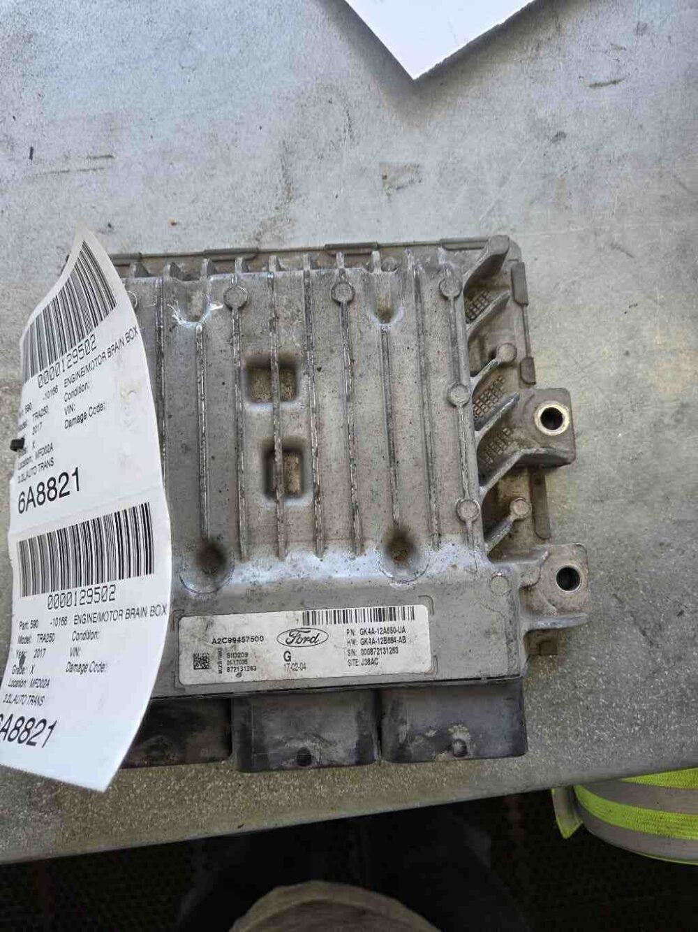 Used 2017 Ford Transit 250 Engine / Motor Control Module GK4Z12A650ABNP