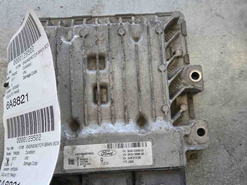 0000129502_0.jpg Used 2017 Ford Transit 250 Engine / Motor Control Module GK4Z12A650ABNP
