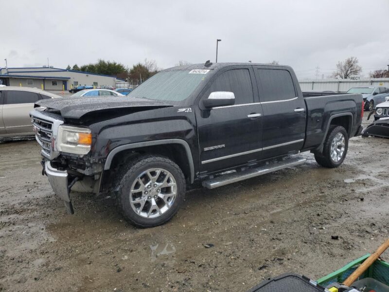 5E8800_0.jpg Used 2014 GMC Sierra 1500 Front Door Latch RH