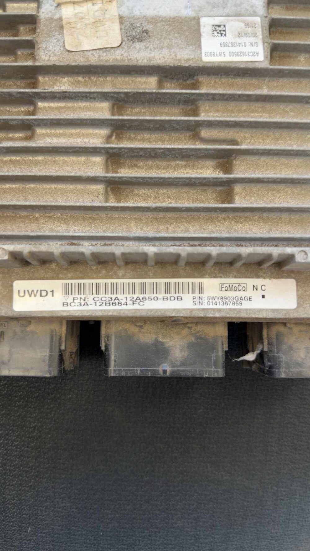 0000128758_2 Used 2012 Ford F-250 Super Duty Engine / Motor Control Module CC3Z12A650BDB