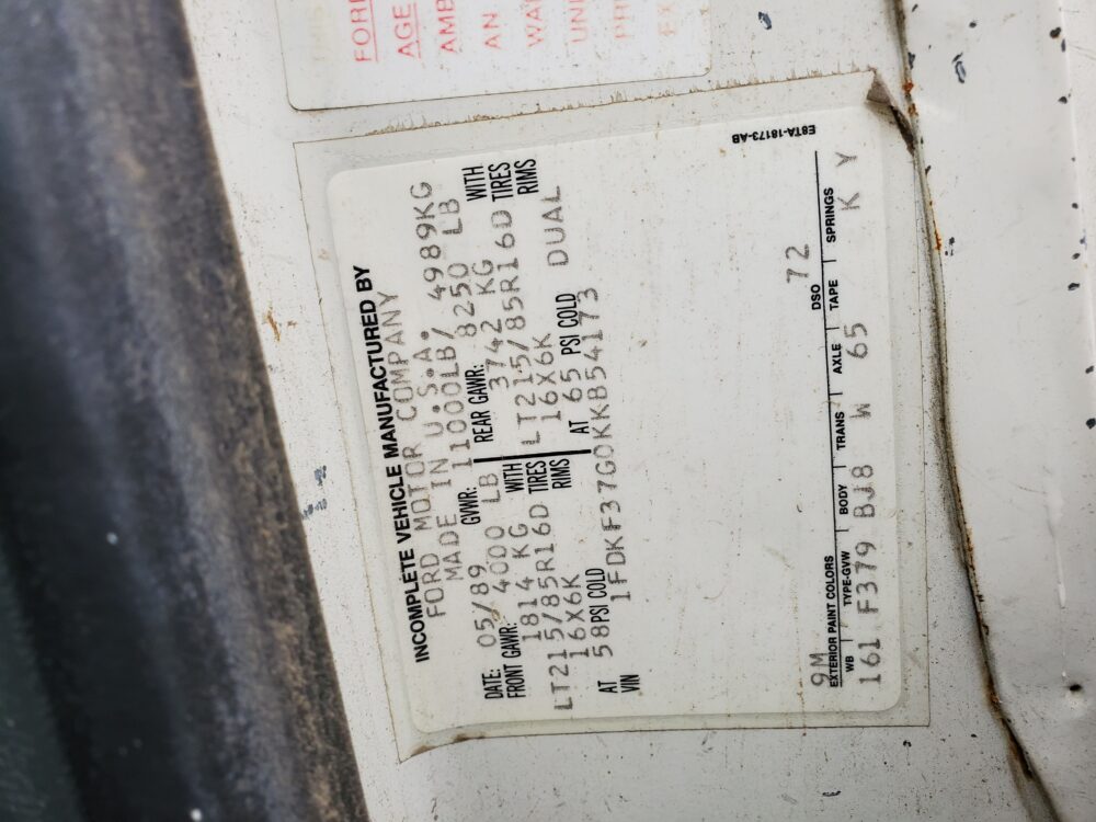 Used 1989 Ford F-350 Spindle Knuckle Front LH