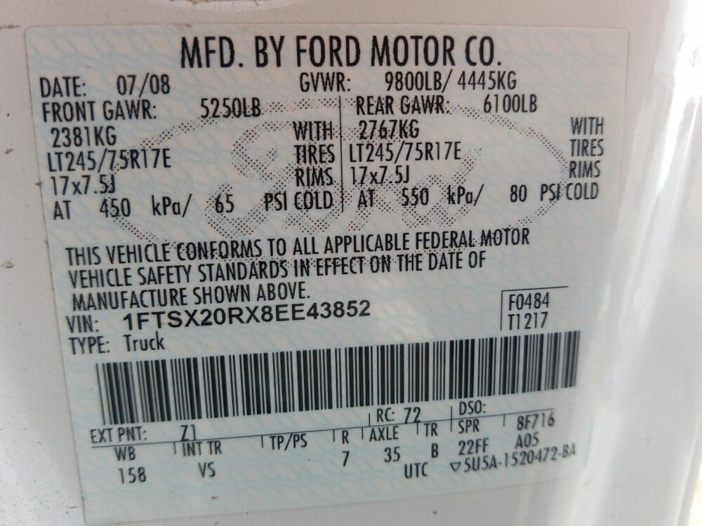 Used 2008 Ford F-250 Super Duty Spindle Knuckle Front LH