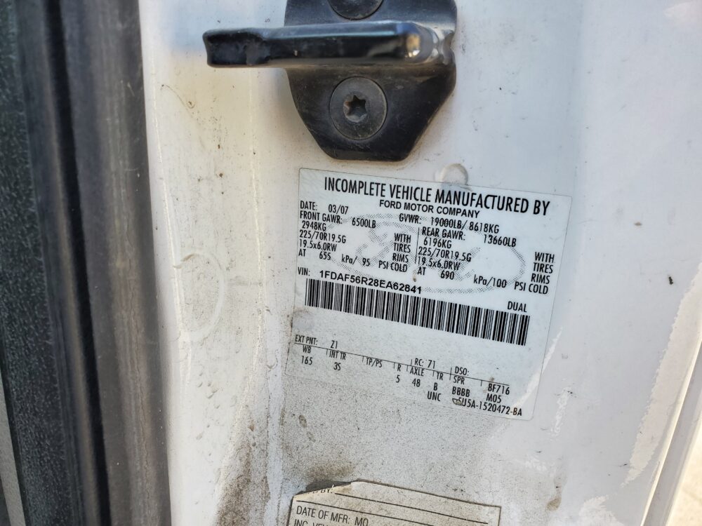 Used 2008 Ford F-350 Super Duty Chassis Control Module AC3Z15604D