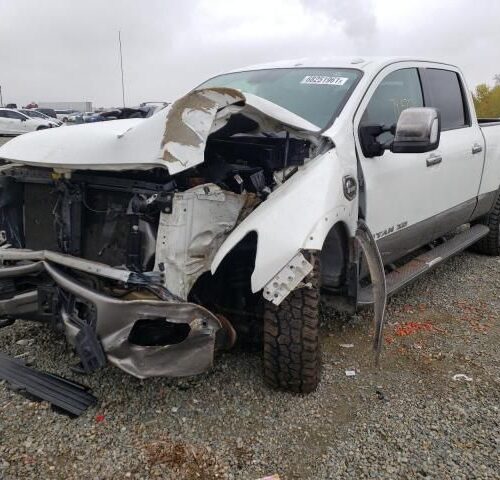 2C8370_6 Used 2017 Nissan Titan XD Decklid Tailgate