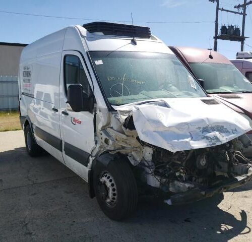 2D8381_1 Used 2017 Mercedes Sprinter 3500 Fuel Tank