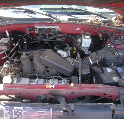 2E6591_7 Used 2005 Ford Escape Chassis Control Module 5L8Z14B321BA