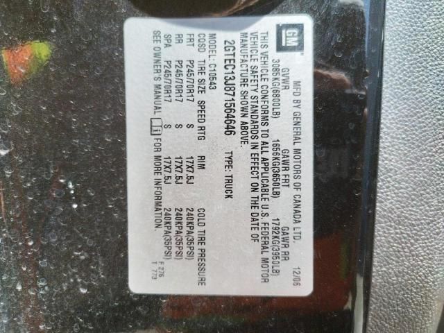 2E8388_4 Used 2007 GMC Sierra 1500 Seat Belt Rear LH
