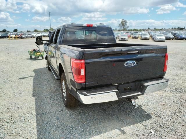 2F8407_0 Used 2022 Ford F-150 Steering Wheel
