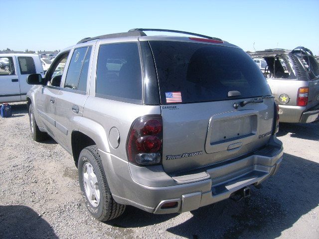 2H6632_0 Used 2003 Chevrolet TrailBlazer Side View Mirror LH