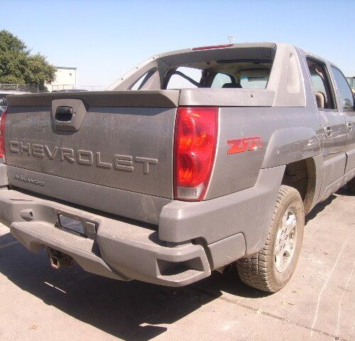 2H6633_4 Used 2002 Chevrolet Avalanche Decklid Tailgate
