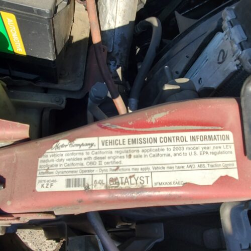 Used 2003 Ford F-250 Super Duty Power Stroke Engine Assembly 6.0L