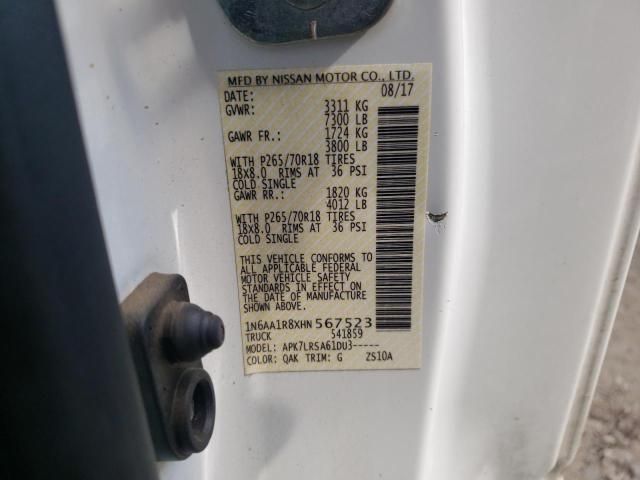Used 2017 Nissan Titan Interior Rear View Mirror
