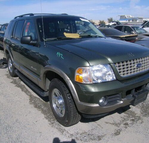 2J6661_0 Used 2002 Ford Explorer Side View Mirror LH