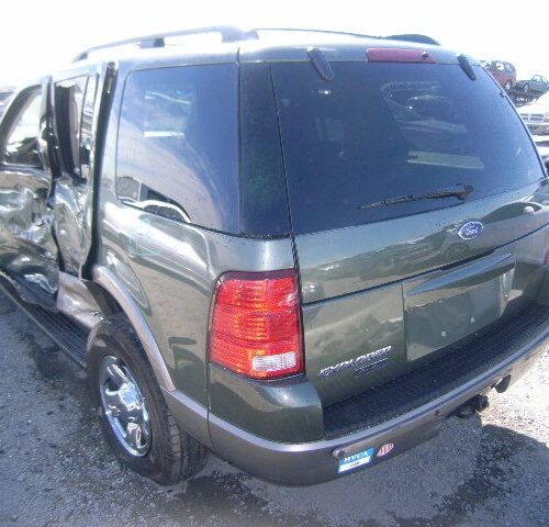 2J6661_3 Used 2002 Ford Explorer Side View Mirror LH