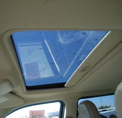 2J6661_9 Used 2002 Ford Explorer Side View Mirror LH