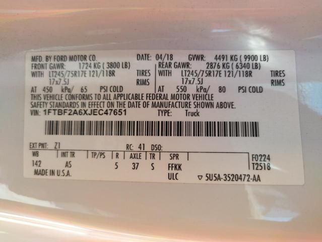 Used 2018 Ford F-250 Super Duty Chassis Control Module JU5Z15604BY