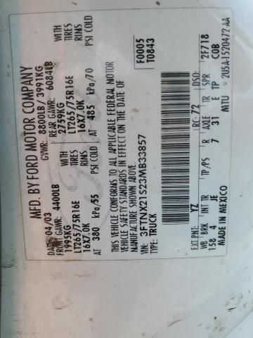 Used 2003 Ford F-250 Super Duty Emergency Light
