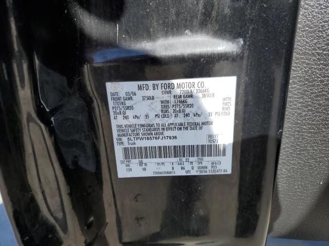 Used 2006 Lincoln Mark LT Tail Lamp LH