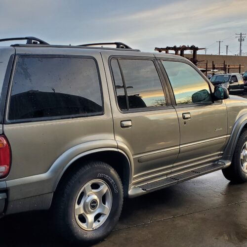 3A8496_5 Used 1999 Ford Explorer Bumper Assembly Rear