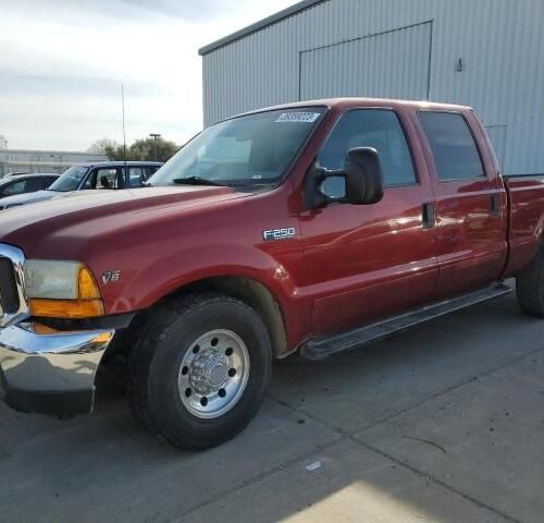 3B8520_0 Used 2001 Ford F-250 Super Duty Trim Panel Rear Door LH