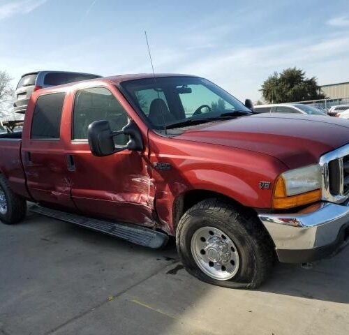 3B8520_11 Used 2001 Ford F-250 Super Duty Trim Panel Rear Door LH