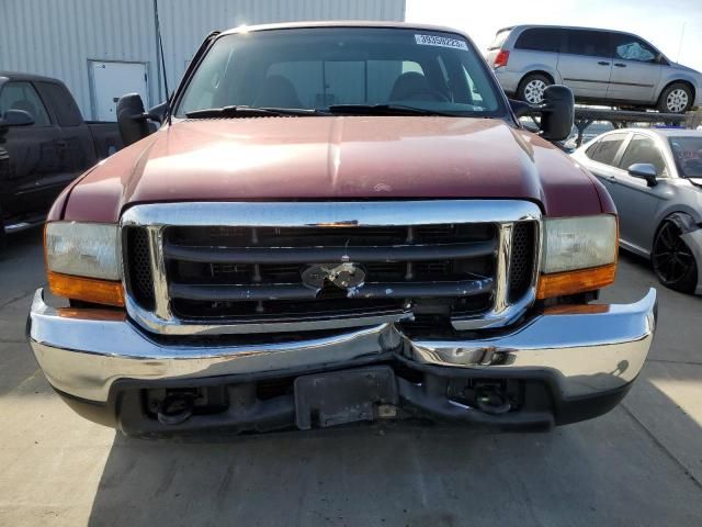 3B8520_4 Used 2001 Ford F-250 Super Duty Trim Panel Rear Door LH
