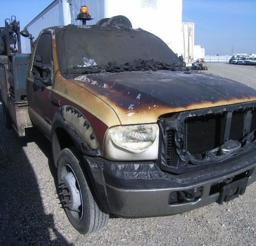 3C6724_1 Used 2007 Ford F-550 Super Duty Spindle Knuckle Front LH