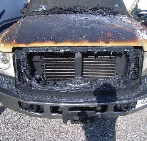 3C6724_9 Used 2007 Ford F-550 Super Duty Spindle Knuckle Front LH