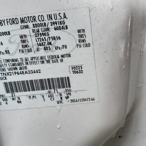 Used 2004 Ford F-250 Super Duty Air Bag LH 2L3Z15043B13AAA