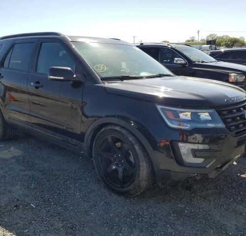 3E8557_10 Used 2016 Ford Explorer Door Handle Exterior LH