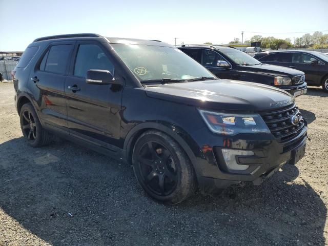 3E8557_10 Used 2016 Ford Explorer Door Handle Exterior LH