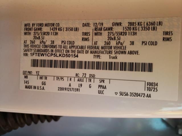 3F8567_2 Used 2020 Ford F-150 Spindle Knuckle Front RH